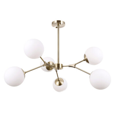 Italux antiikpronksist rippvalgusti Annes, 5W