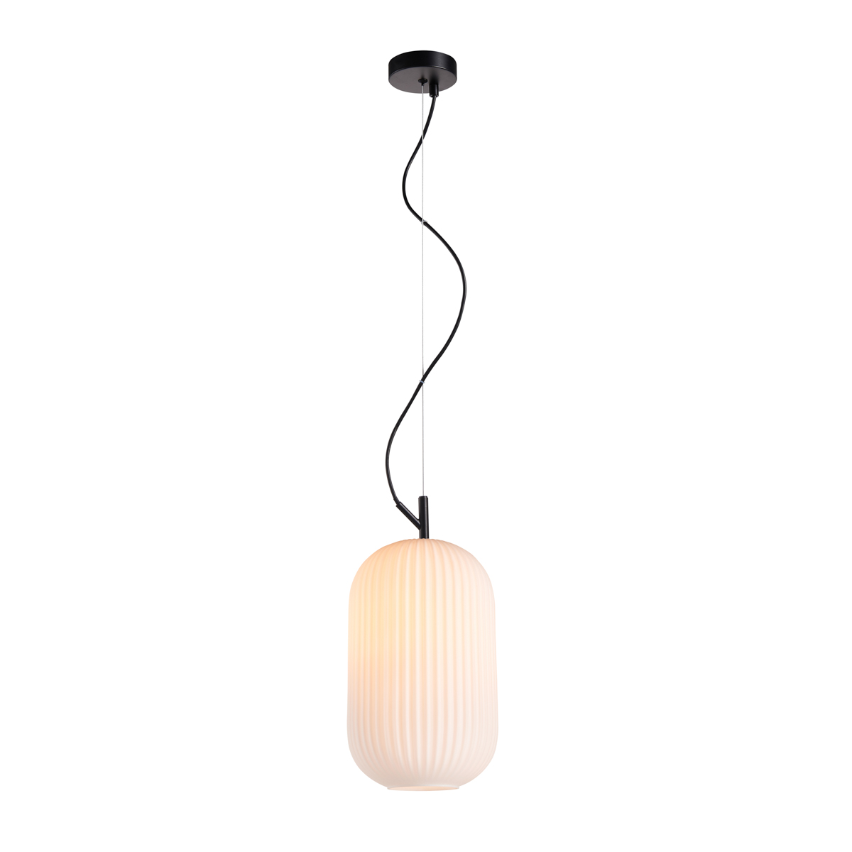 Italux matt must rippvalgusti Rues, 60W