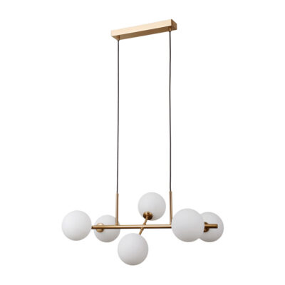 Italux honey brass rippvalgusti Mirellio, 5W