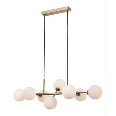 Italux honey brass rippvalgusti Mirellio, 5W