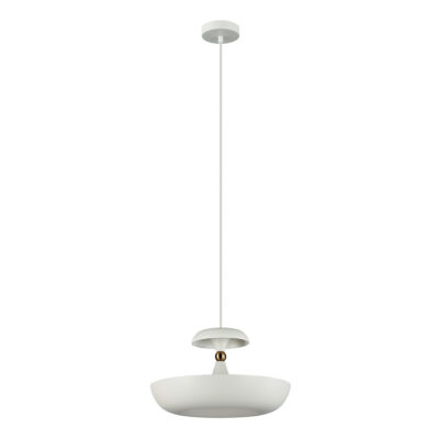 Italux valge rippvalgusti Marina, 40W