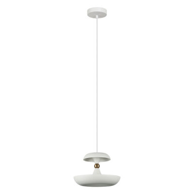 Italux valge rippvalgusti Marina, 40W
