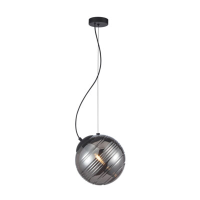Italux matt must rippvalgusti Perona, 60W