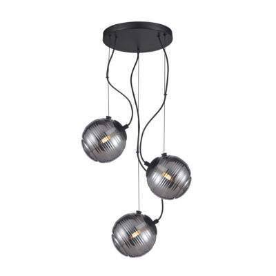 Italux matt must rippvalgusti Perona, 40W