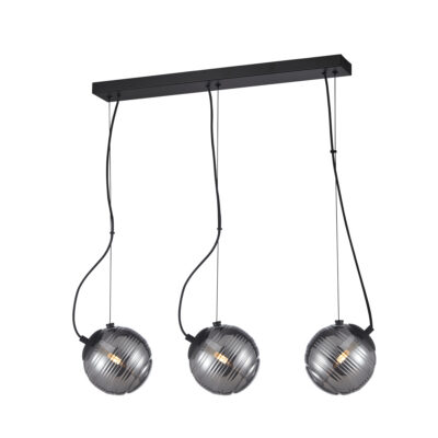 Italux matt must rippvalgusti Perona, 40W
