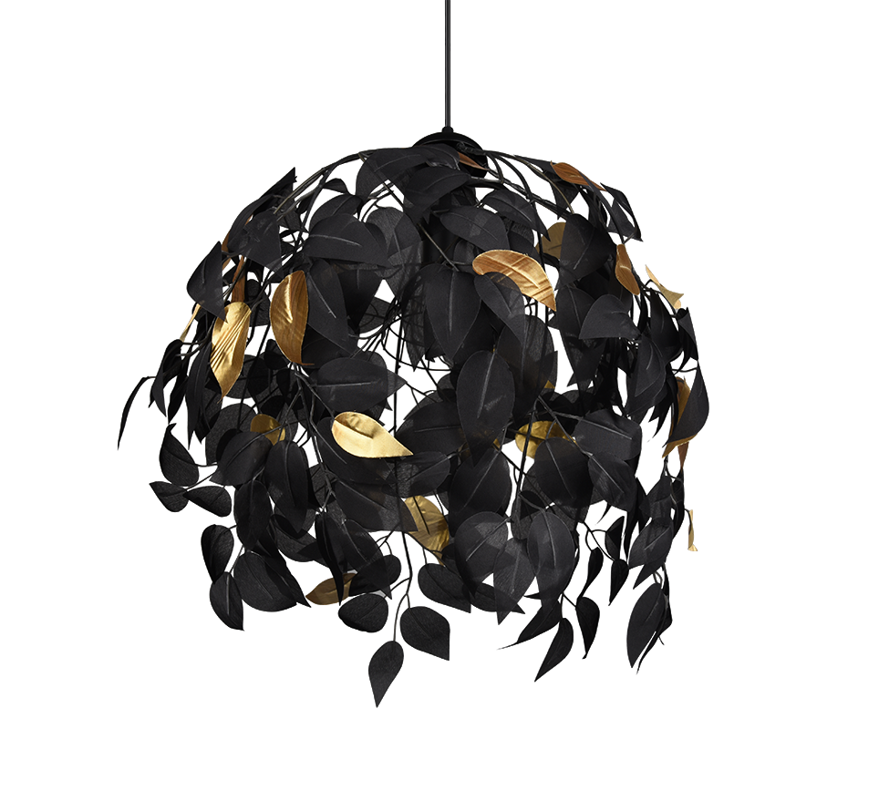 Rippuv valgusti 38 cm E27 must matte - Image 7