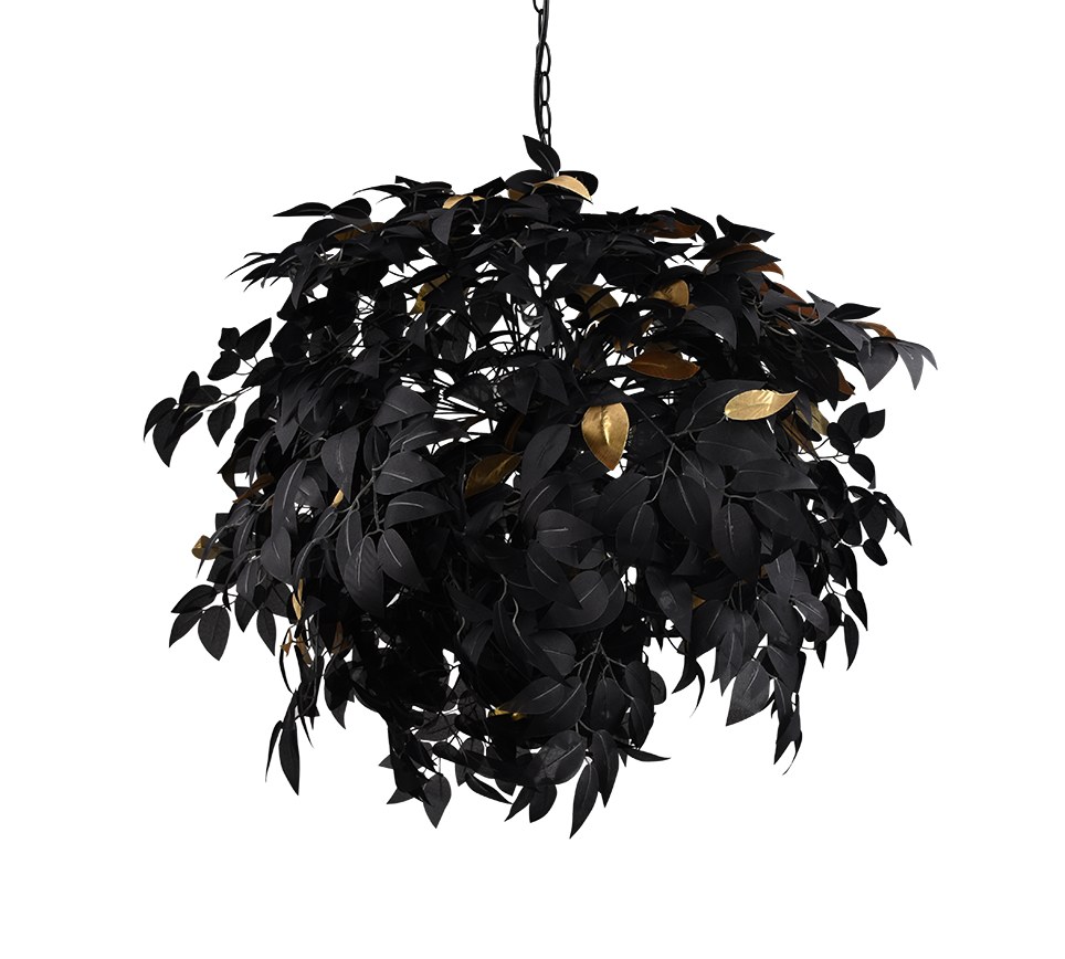 Rippuv valgusti 70 cm 4xE14 must matte - Image 6