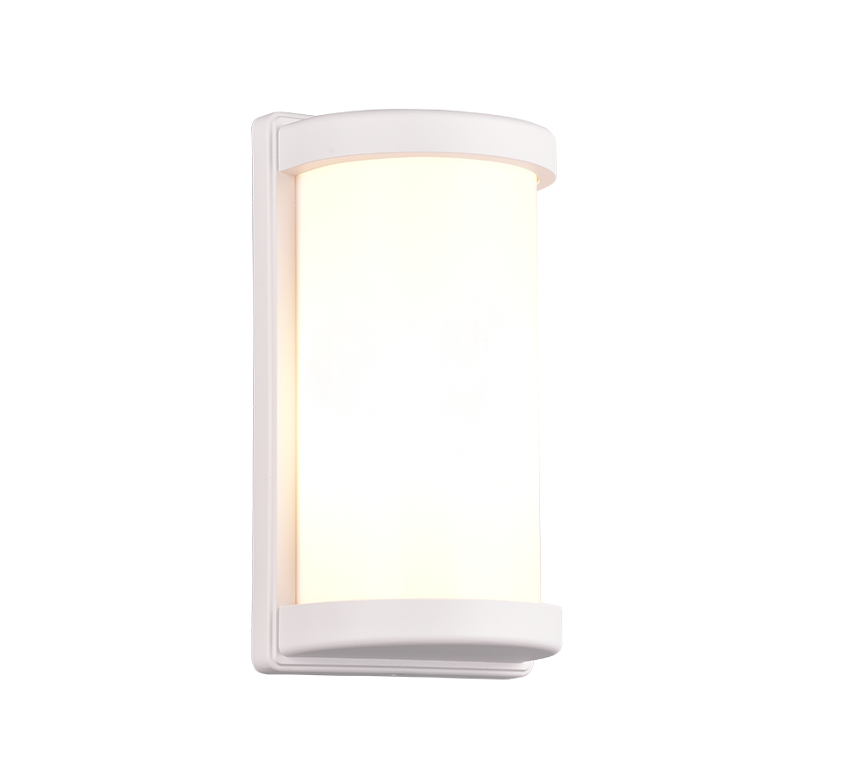 Seinavalgusti E27 matt valge