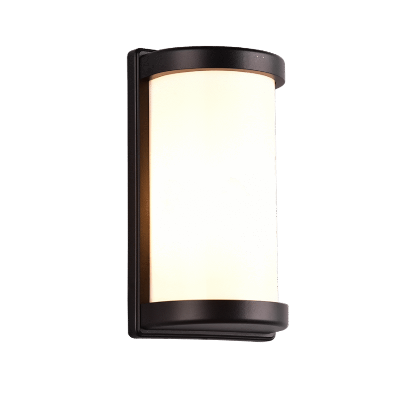 Seinavalgusti E27 must matte