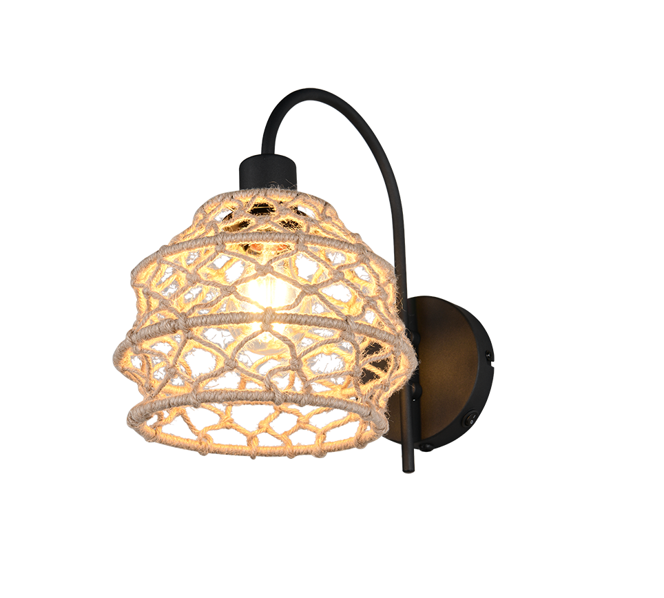 Seinavalgusti E27 Naturaalne viimistlus