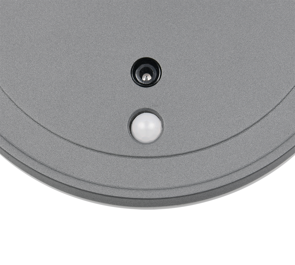 Seinavalgusti LED 14 cm antratsiit laaditav liikumis- ja hämarusanduriga - Image 4