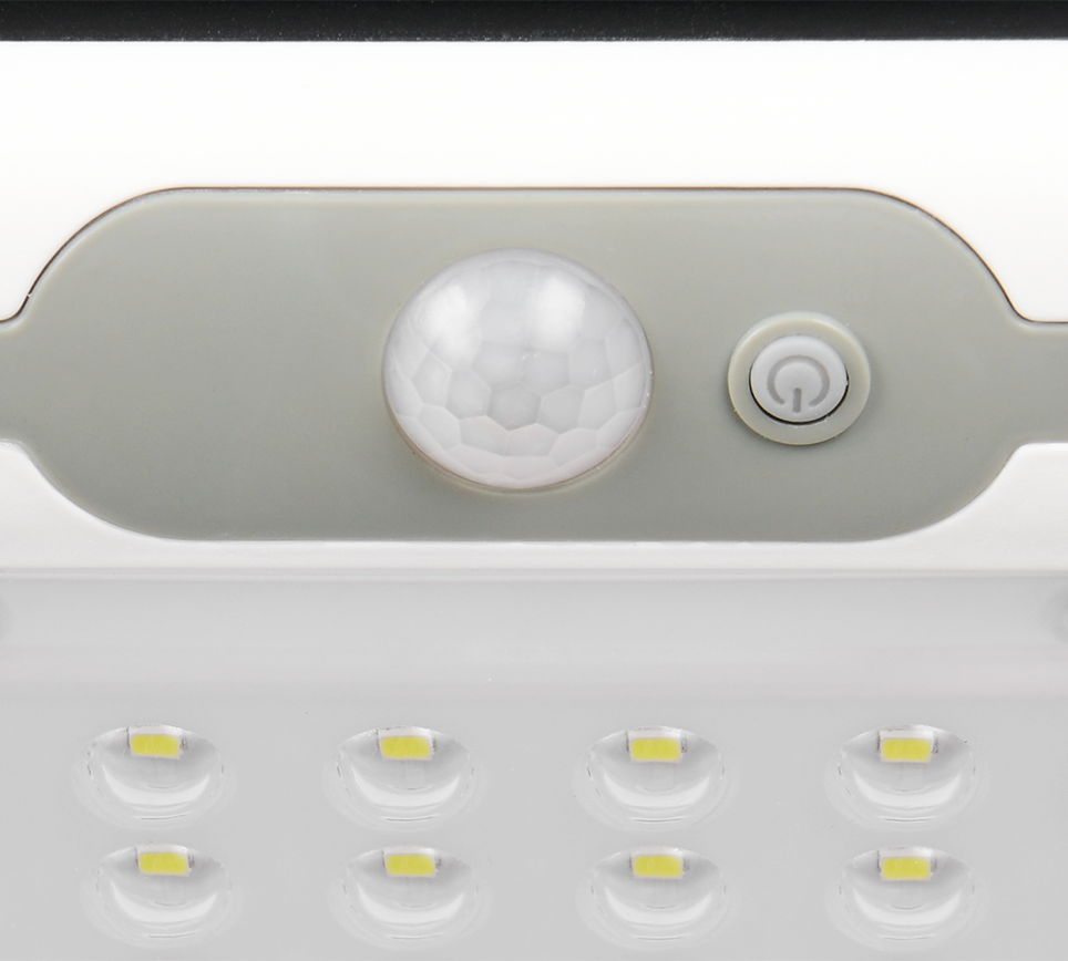 Seinavalgusti hübriidne päikese LED valge laaditav liikumis- ja hämarusandur 4000K - Image 6