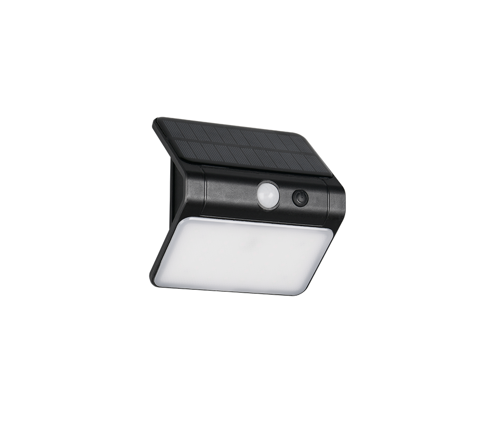 Must hübriidne päikese LED seinavalgusti laaditav liikumis- ja hämarusandur 4000K - Image 6