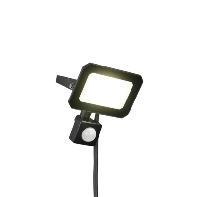 Seinavalgusti Funchal LED 12 cm must liikumisandur 4000K