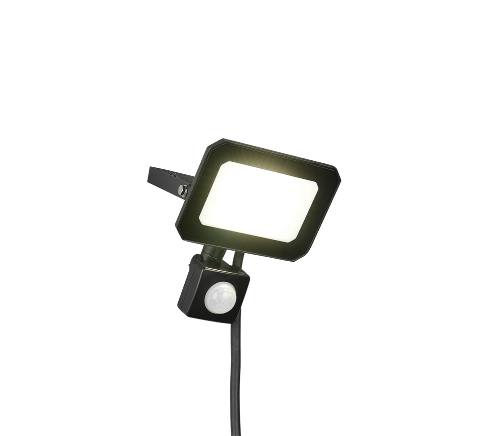 Seinavalgusti Funchal LED 12 cm must liikumisandur 4000K