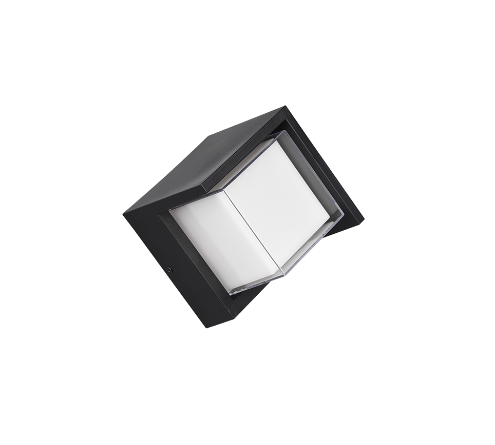 Seinavalgusti Puno LED ruudukujuline must matte - Image 4