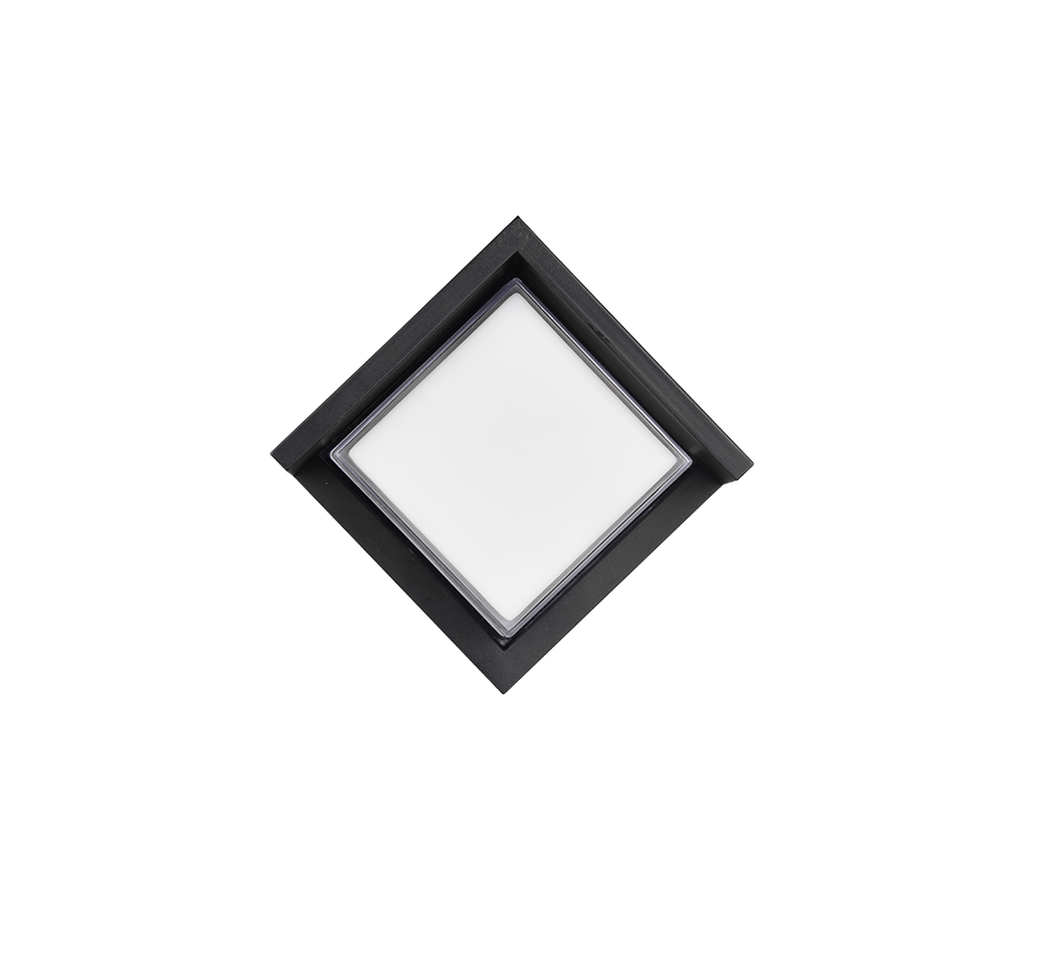 Seinavalgusti Puno LED ruudukujuline must matte - Image 5