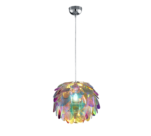 Rippuv valgusti E27 mitmevärviline