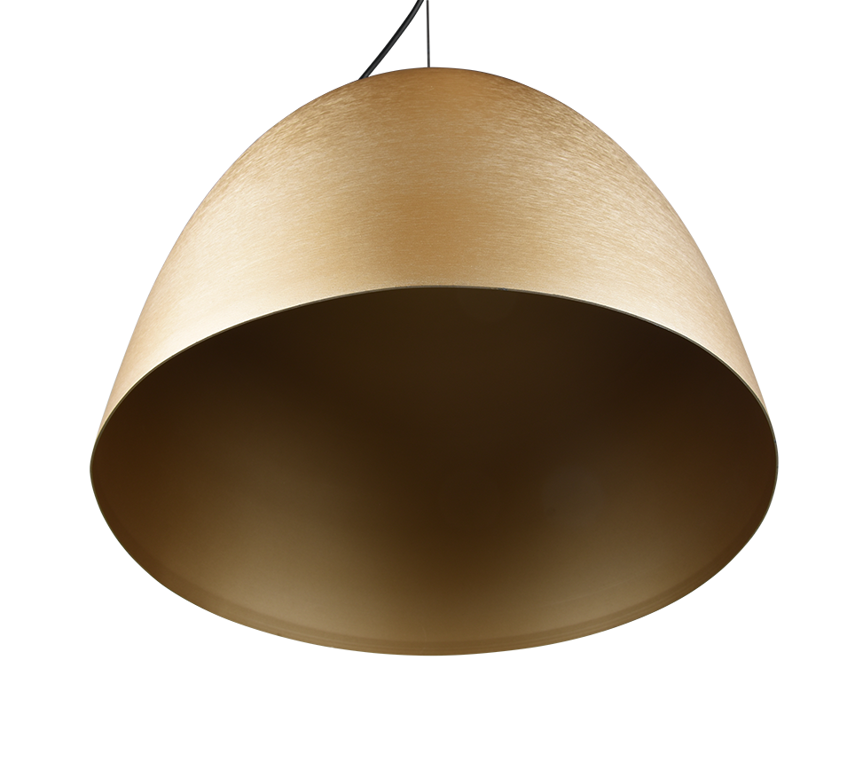 Rippuv valgusti 40 cm E27 matt messing - Image 6