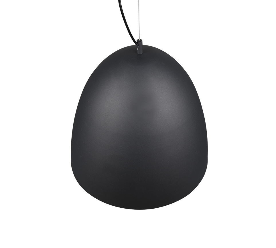 Rippuv valgusti 40 cm E27 must/kuld - Image 4