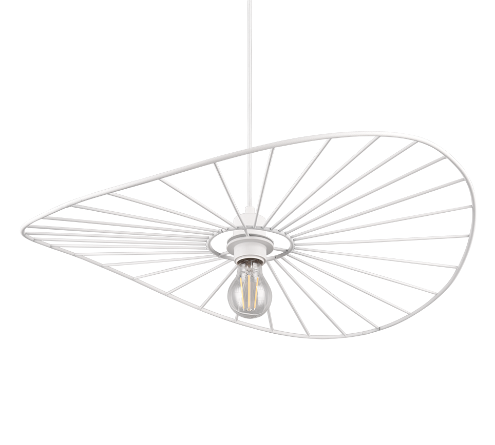 Rippuv valgusti E27 matt valge - Image 7