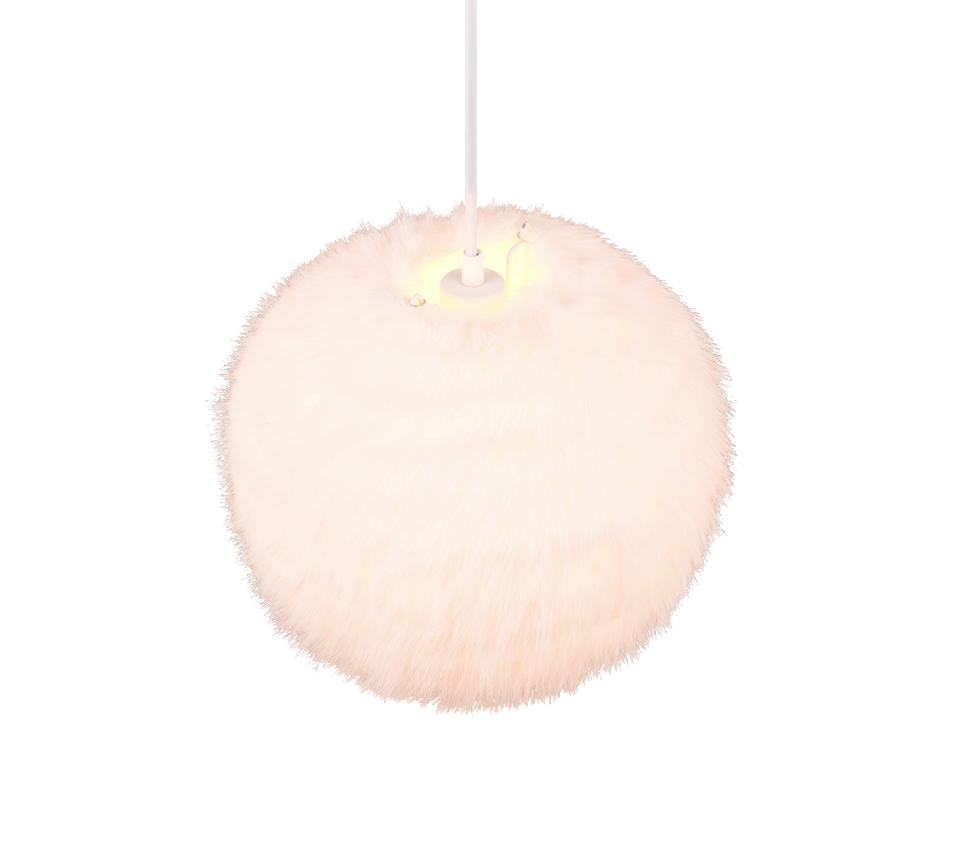 Rippuv valgusti 35 cm E27 sand valge - Image 5