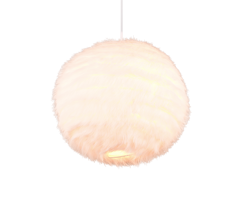 Rippuv valgusti 35 cm E27 sand valge - Image 6