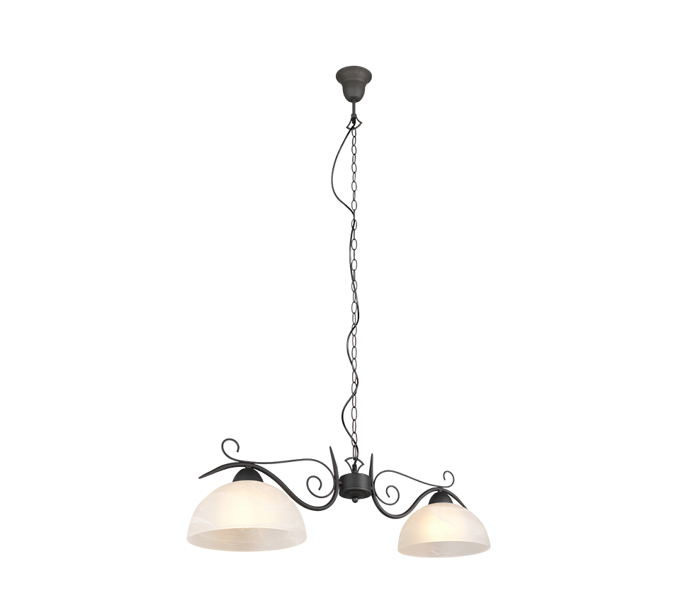 Rippuv valgusti 2 tk E27 maalähedane