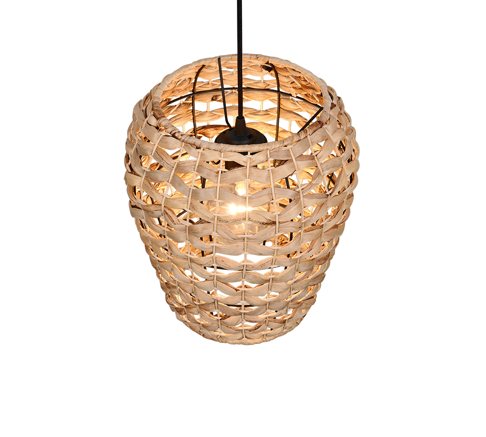 Rippuv valgusti E27 looduslik värv/merirohi - Image 2