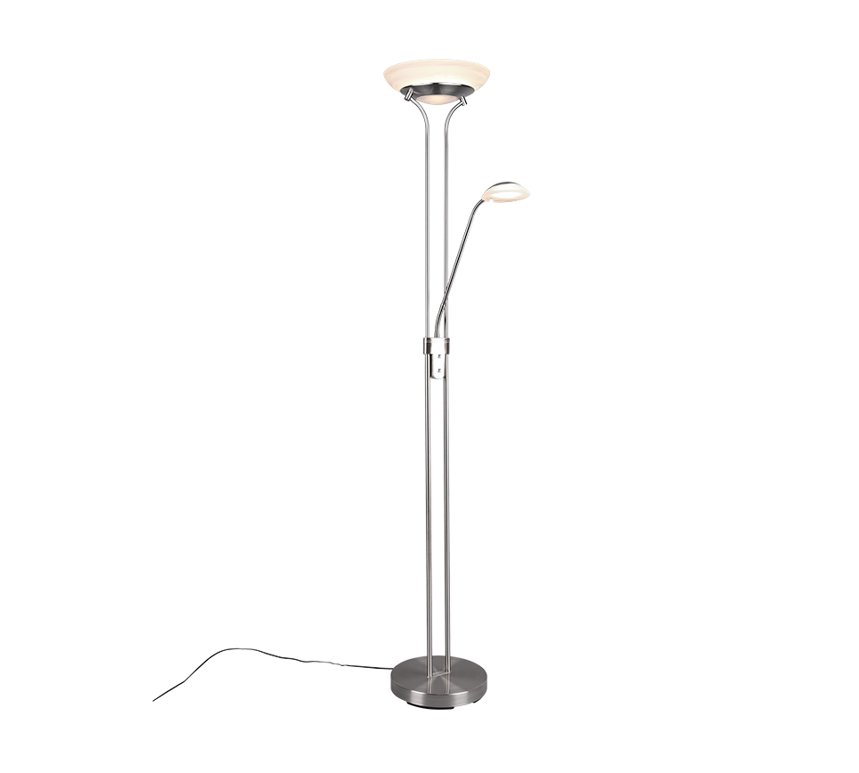 Hõbedane LED põrandavalgusti