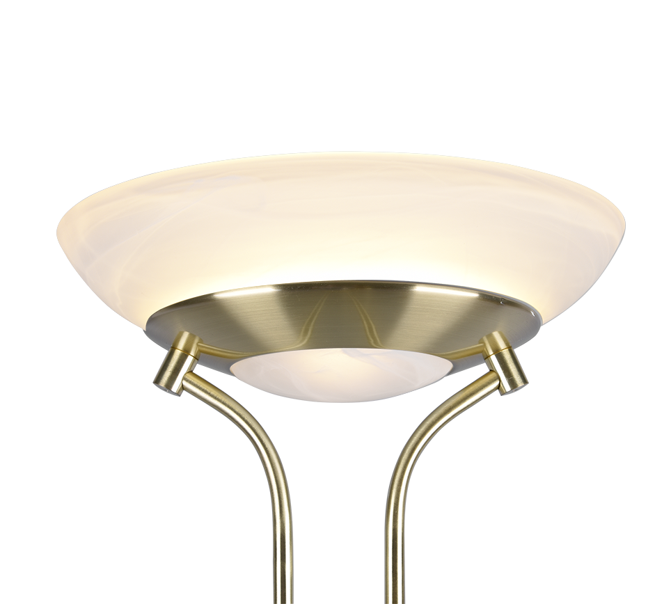 Orson LED põrandavalgusti matt messing - Image 2