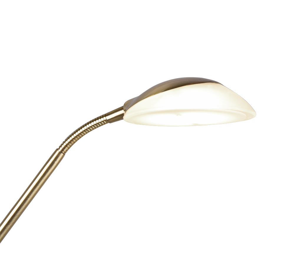 Orson LED põrandavalgusti matt messing - Image 3