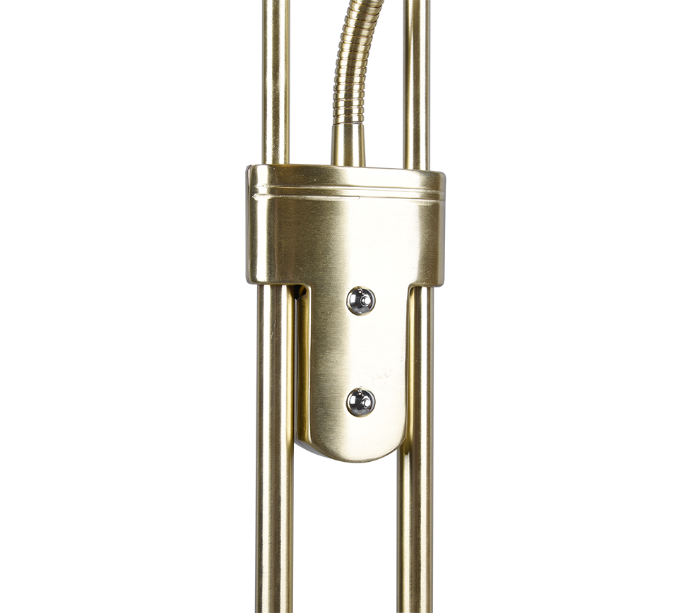 Orson LED põrandavalgusti matt messing - Image 4