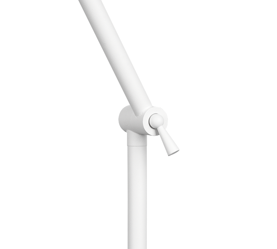 Enzo põrandavalgusti E27 matt valge - Image 4