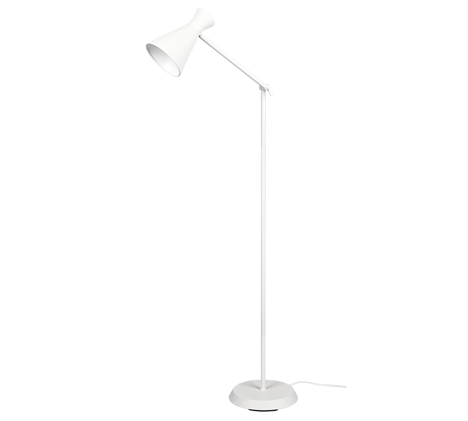 Enzo põrandavalgusti E27 matt valge - Image 5