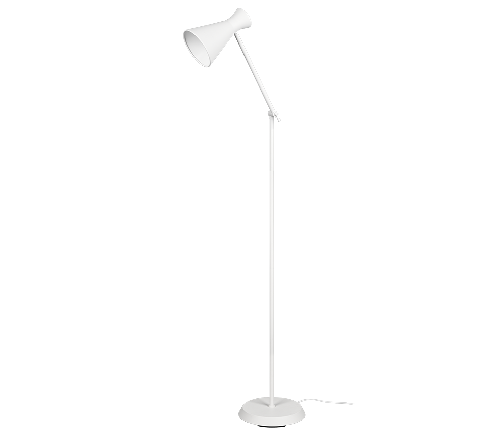 Enzo põrandavalgusti E27 matt valge - Image 6