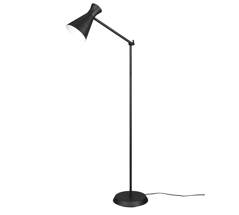 Enzo põrandavalgusti E27 must matte - Image 5