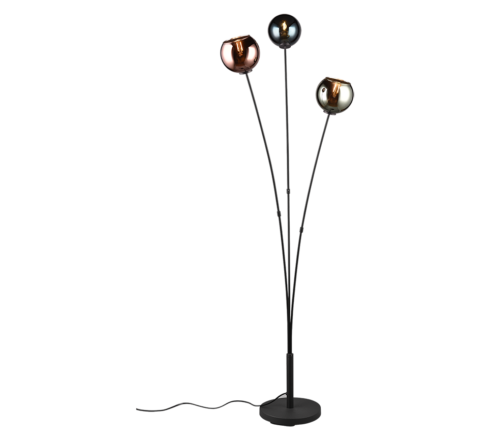 Sheldoni põrandavalgusti 3-osaline E14 mitmevärviline - Image 2