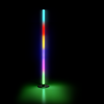 Must RGB LED põrandavalgusti