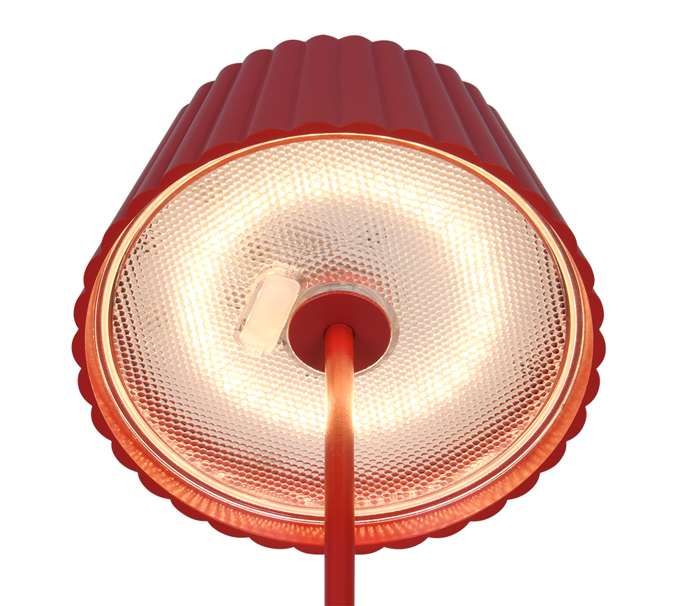 Välistingimustes kasutatav Suarez LED põrandavalgusti punane laaditav - Image 3