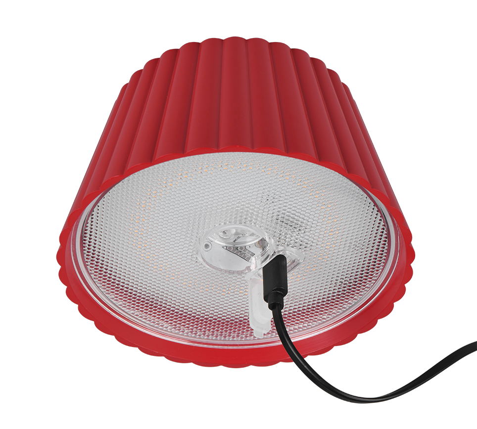 Välistingimustes kasutatav Suarez LED põrandavalgusti punane laaditav - Image 5