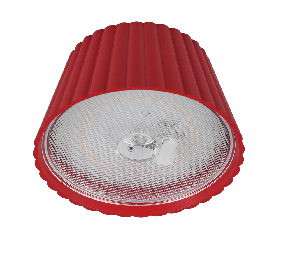 Välistingimustes kasutatav Suarez LED põrandavalgusti punane laaditav - Image 8