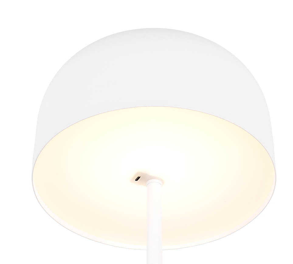 Jeff LED põrandavalgusti matt valge laaditav - Image 3