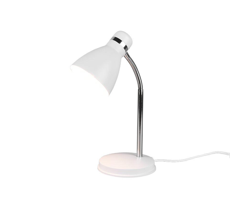 Harvey laualamp E27 matt valge