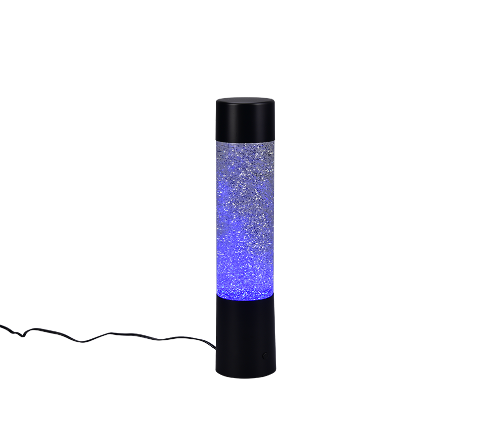 Glitter LED laualamp matt must RGB