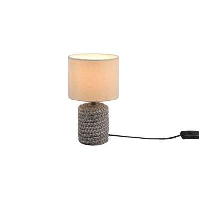 Mala laualamp 26 cm E14 beež