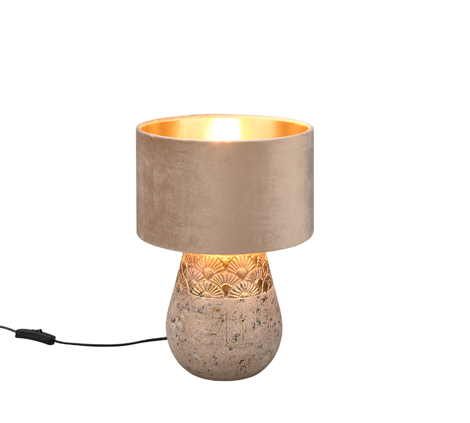 Kiran laualamp E27 antiikhall