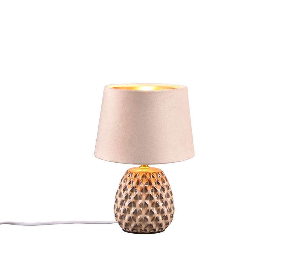 Ariana laualamp 27 cm E14 beež
