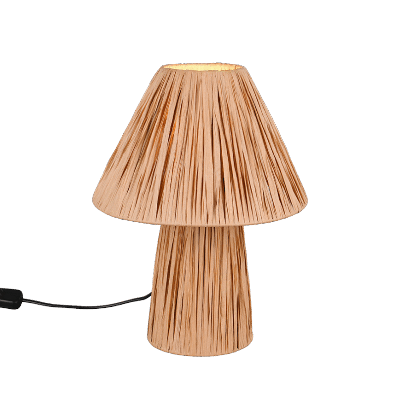 Anea laualamp 2xE14 naturaalne värv/punutud rattan