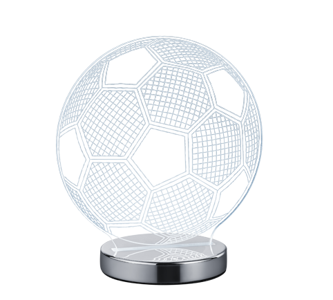 Hõbedane LED laualamp - Image 3